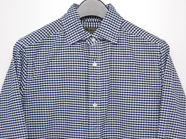 ナイジェルケーボン(NIGEL CABOURN)のブリティッシュオフィサーズシャツ(ギンガム)