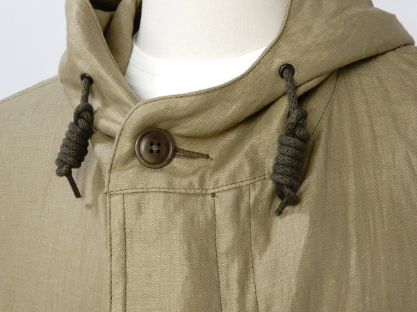 ナイジェルケーボン(NIGEL CABOURN)のデッキジャケットリバーシブルリネン