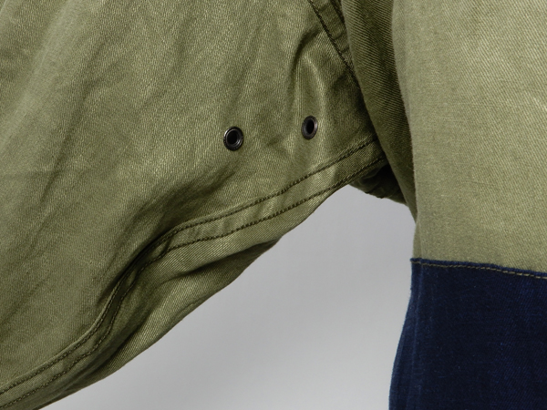 ナイジェルケーボン(NIGEL CABOURN)のデッキジャケットリバーシブルリネン
