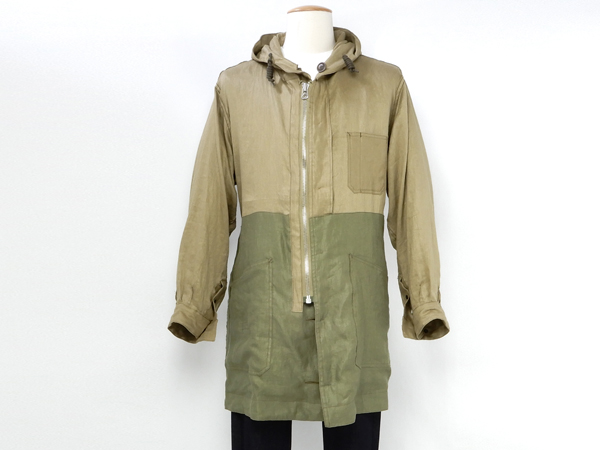 ナイジェルケーボン(NIGEL CABOURN)のデッキジャケットリバーシブルリネン