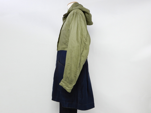 ナイジェルケーボン(NIGEL CABOURN)のデッキジャケットリバーシブルリネン