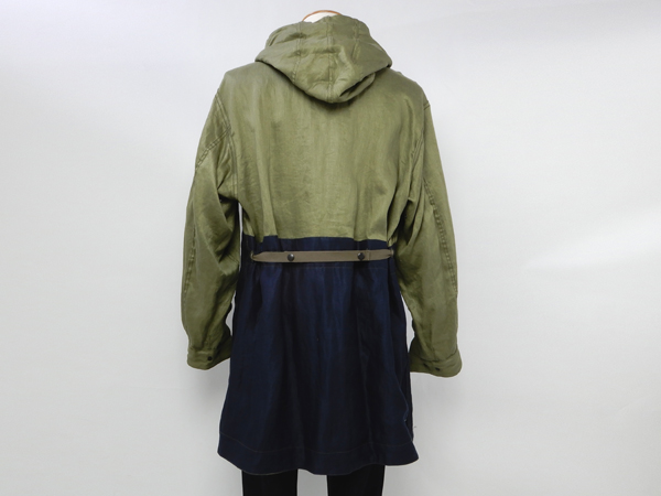 ナイジェルケーボン(NIGEL CABOURN)のデッキジャケットリバーシブルリネン