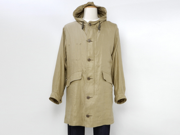 ナイジェルケーボン(NIGEL CABOURN)のデッキジャケットリバーシブルリネン