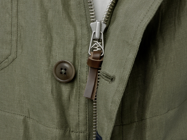 ナイジェルケーボン(NIGEL CABOURN)のデッキジャケットリバーシブルリネン