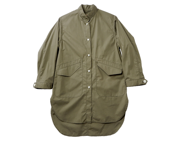ナイジェルケーボン(NIGEL CABOURN WOMAN)のモッズコートシャツ