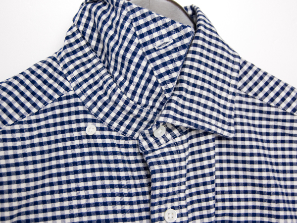 ナイジェルケーボン(NIGEL CABOURN)のブリティッシュオフィサーズシャツ(ギンガム)