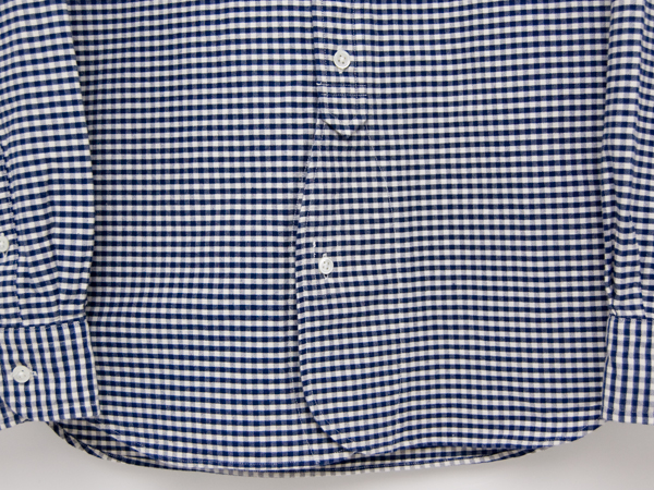 ナイジェルケーボン(NIGEL CABOURN)のブリティッシュオフィサーズシャツ(ギンガム)