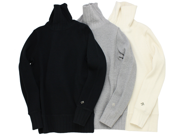 ナイジェルケーボンウーマン(NIGEL CABOURN WOMAN)のタートルネックシャツ - ビッグワッフル