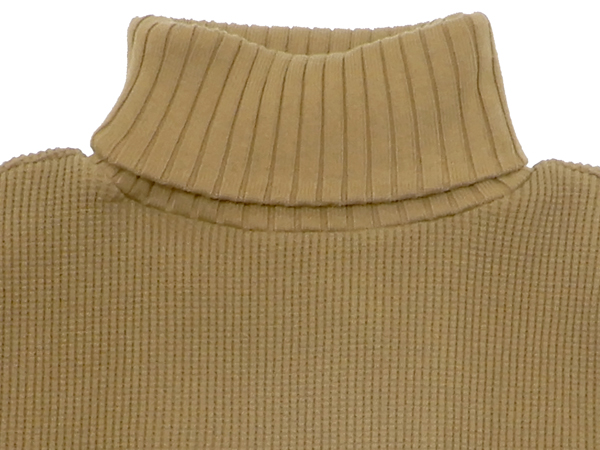 ナイジェルケーボン(NIGEL CABOURN)のタートルネックシャツ - ワッフル