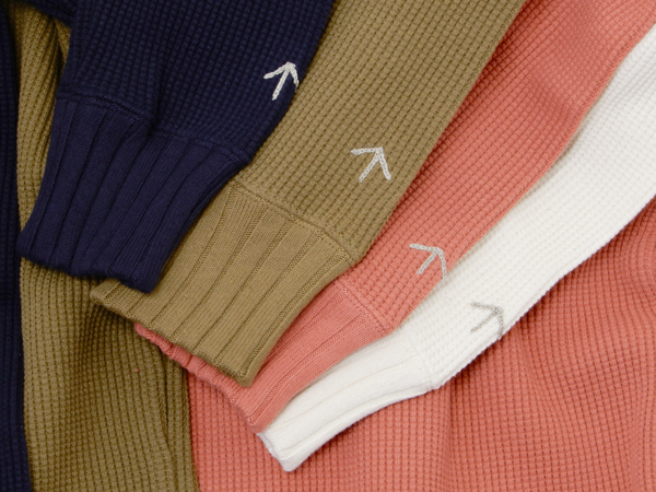 ナイジェルケーボン(NIGEL CABOURN)のタートルネックシャツ - ワッフル